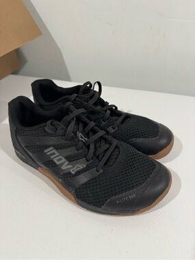 Inov-8 Black Training Shoes with Gum Outsole